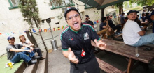 WM 2026: Mexiko-Fans lärmen vor Ecuadors Team-Hotel