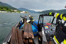Heftiger Sturm: Mehrere Wassersportler gerieten im Millstätter See in Not