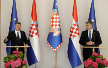 Milanović in Plenković v sporu zaradi udeležbe vojske na paradi v Parizu
