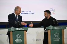 Irski premier Zelenskemu obljubil odprtje vseh pogajalskih poglavij do konca leta