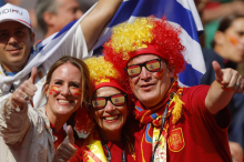 WM-Spiel Österreich-Spanien: Warum Kärntnerin auf Fan-Schal verzichtet