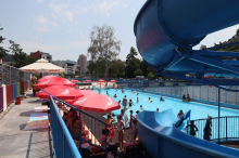 RADI GRADSKA PLAŽA! Užičani konačno mogu da se rashlade u vrelim danima (FOTO)
