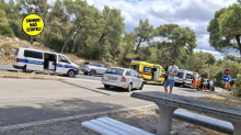 FOTO Šestero ozlijeđenih kod Šibenika: 'Mercedes stranih tablica se zabio u vozilo Hitne!'
