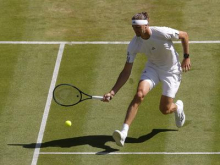 Alexander Zverev na travi še ni igral tako dobro