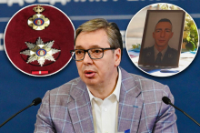 NAJVIŠA POČAST ZA SRPSKOG JUNAKA: Vučić posthumno odlikovao starijeg vodnika Milovana Jovanovića Ordenom Karađorđeve zvezde prvog stepena