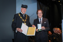 Saubermacher-Gründer: Montanuniversität Leoben ernennt Hans Roth zum Ehrensenator