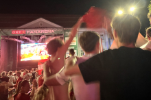 Public-Viewing in Klagenfurt: Betrunkener „Fan“ verletzt zwei Polizisten