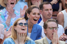 Selfies statt Royal Box: Kate begeistert in Wimbledon 