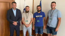 Stevanović sprejel tri delavce Progrosa in znova obljubil plačilo: Ne gre za igranje Robina Hooda