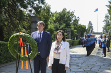 Ministarka odbrane Španije i ministar Gašić odali počast srpskim herojima: Venac na Avali u znak zajedničke posvećenosti miru