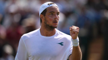 Tennis: Struff besiegt Medwedew und steht erstmals im Wimbledon-Achtelfinale