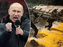 With queues at the petrol pump and his soldiers' life expectancy as low as 20 minutes, Putin has never looked so desperate: ANDREW NEIL
