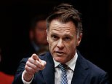 Chris Minns blasts Pauline Hanson's monoculture claims at major Labor conference - as pro-Palestine attendees are marched out