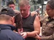 What Simon Carman did for 17 hours while Thai teen's body lay in a suitcase in his bathroom... until a knock on the door made him race to the airport - and what he told police when they arrested him