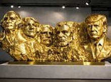 Trump shares strong hints he's about to add HIS face to Mount Rushmore as White House sends message supporting his inclusion on iconic monument