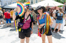 Viele Fotos: Das war die erste Regenbogenparade in Villach
