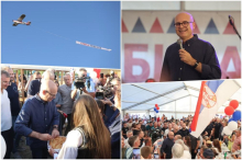 VREDAN I POŠTEN NAROD ZAJEDNO SA VUČIĆEM SAČUVAO SRBIJU Vučević sa građanima u Novom Žedniku, pozvao ih na izbore: 