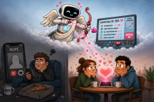 Dating-Apps: Spielt die KI bald Amor für uns?