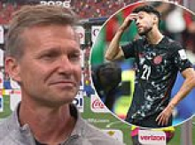 'Cringeworthy' Canada coach Jesse Marsch is slammed for bizarre comment during post-match TV interview after his team crashed out of the World Cup
