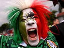 Welcome to Mexico City: As England jet into the capital for their last-16 showdown, JACK GAUGHAN enters a cauldron of colour and sound to find thousands in green swept along by the nation's best team in generations