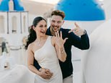 Dr Alex George's fiancée revealed as 26-year-old London doctor who grew up in a million-pound Cotswolds home...after ex-Love Island star, 35, proposed in Greece