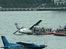Passengers onboard plane that plummeted into the East River are identified after making miracle escape from the jaws of death