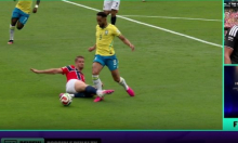 Je li ovo najveća greška ovog SP-a? Kako sudac ovdje nije odmah svirao penal za Brazil...