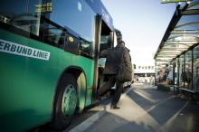 Wiener Straße: Polizei stoppte Grazer Bus und führte Fahrgast ab 
