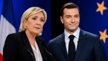 Le Pen ali Bardella? Jutri bo jasno, kdo lahko postane francoski predsednik