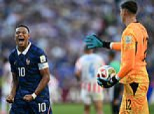 Bitter Paraguay goalkeeper Orlando Gill launches X-rated attack on Kylian Mbappe and accuses the France star of IGNORING his handshake after fiery last-16 clash