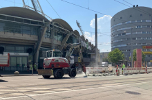 Baustellensommer: Flaschenhals bei Graz am Weg in den Süden