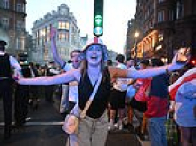Millions of Brits stay up until past 4am to see England beat Mexico as employers brace for a 'mass sickie'