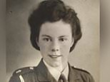 World War Two veteran celebrates her 105th birthday and says the key to a long life is lots of sleep