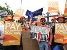 After Labour caved in to resident doctors... £152,000-a-year NHS consultants to strike