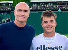 The France-born Brit star with sights set on Wimbledon glory: Wildcard Arthur Fery is the son of millionaire football club owner and grew up in shadow of SW19 where he played as a schoolboy