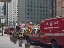 Huge Midtown Manhattan skyscraper evacuated over fears it is on verge of COLLAPSE after construction workers noticed cracks and buckling columns
