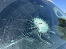 Pregnant woman carrying twins survives Final Destination-style nightmare after metal pole comes flying at her windshield on the highway
