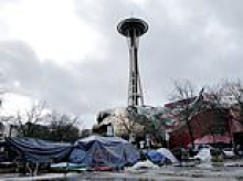 Outraged Seattle residents blast woke Dems who cleaned up squalid city just for World Cup visitors... amid fears it will soon slide back into being chaotic hellhole