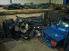 Moment Ukrainian 'car cannibal' is caught at Dover: Border officers find van driver smuggling £100K worth of parts from eight high-end vehicles stolen off UK streets