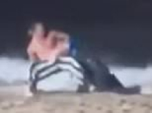 Former martial arts instructor seen in wild 2am encounter with police on Virginia Beach as he attempts spinning kick during arrest
