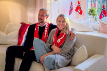 Mette-Marit durfte das Krankenhaus nur für Norwegens Fußballmärchen verlassen