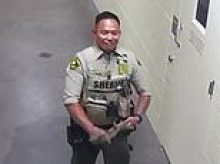 Corrupt cop who SMIRKED after breaking handcuffed suspect's spine, then lied about it gets lengthy jail sentence