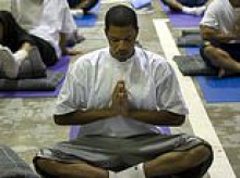 Prisoners are being offered 'woke' yoga classes to help control their behaviour as part of £30,000 contract at taxpayers' expense