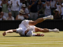 Britanska senzacija nadaljuje wimbledonsko pravljico