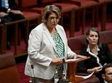 Liberal senator Kerrynne Liddle doubles down on claim Aussie died during Telstra outage - as she blasts Police Minister for questioning her 'integrity'
