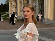 Model bears a viking resemblance... Beauty goes viral after mother points out she looks like Erling Haaland