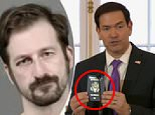 Infamous YouTube lawyer is mysteriously honored by Rubio at Trump gala… after sordid video and 'questionable' relationship with another couple sparked police raid at family home
