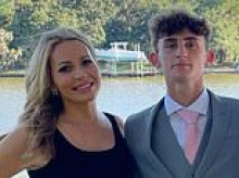 Judge whose son was on fateful boating trip with football star, 18, who drowned offers explanation as to why he was left on island before tragedy struck