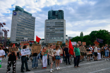 Protest proti Natu: 