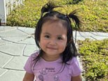 Pictured: Girl, 2, who died in scorching hot car on 101F day... as devastated family blame 'forgetful' babysitters tragic decision